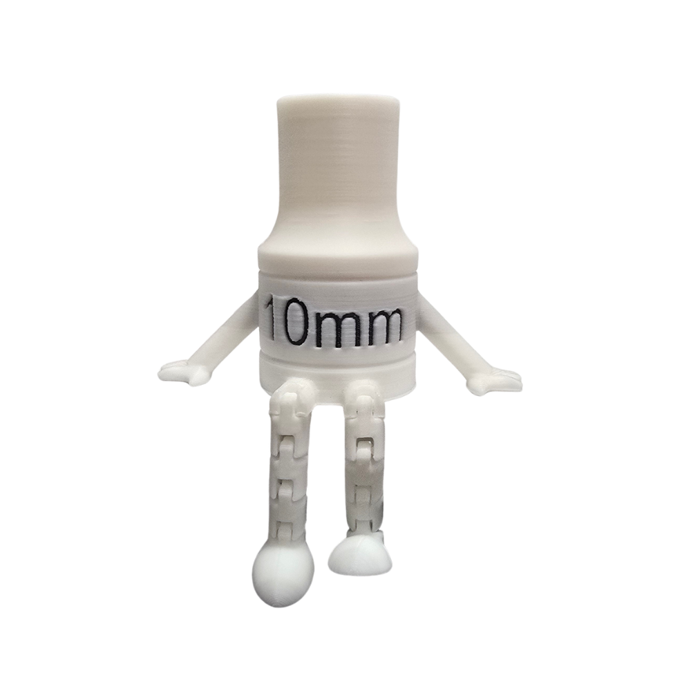 3D Print | 10mm Socket Man White