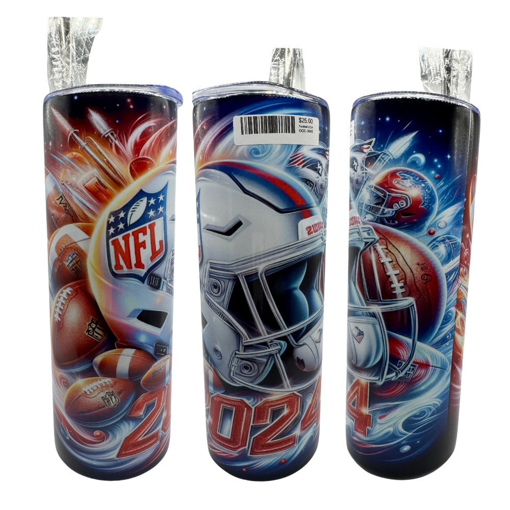 Football Tumbler - 20oz