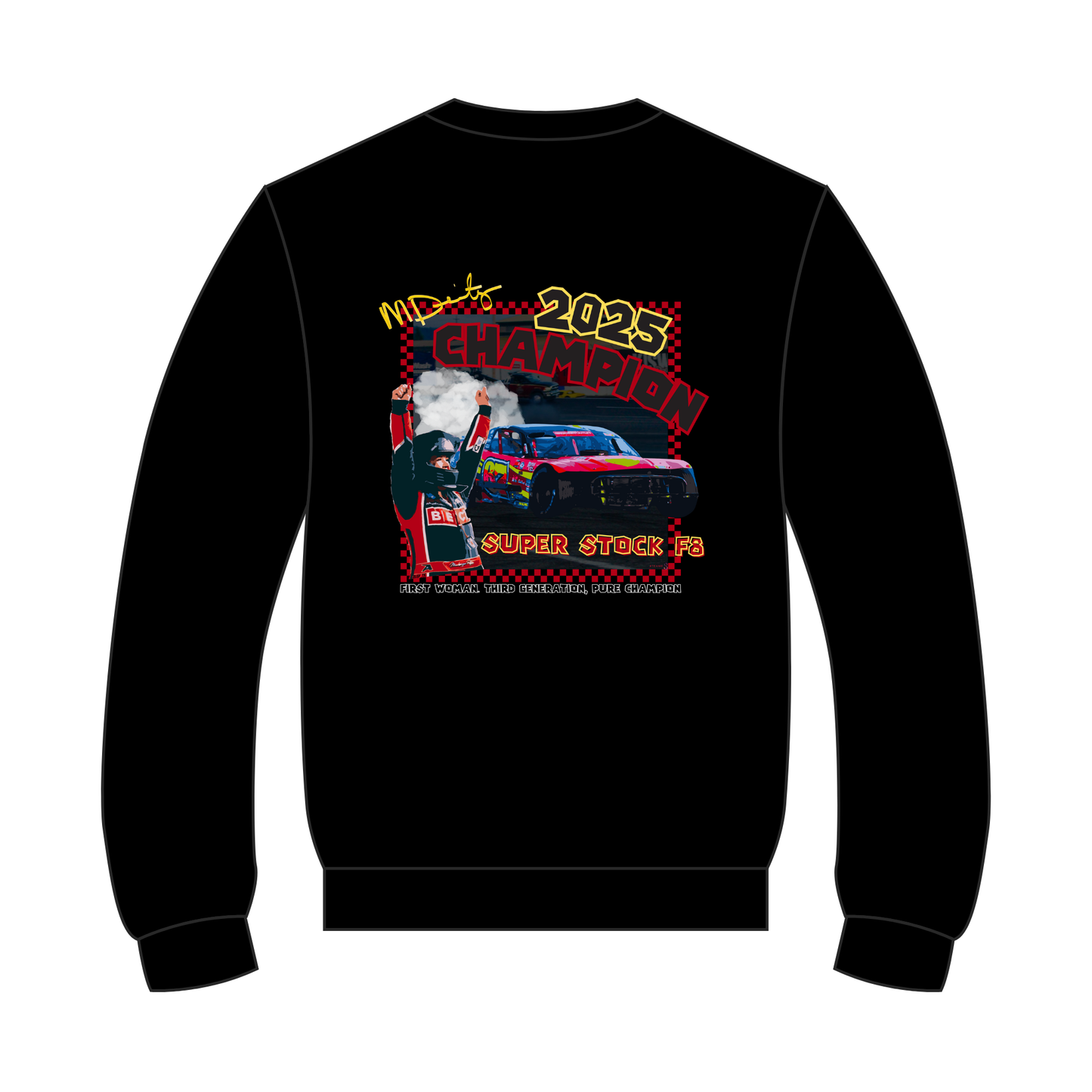 Mackenzie Deitz 2025 Champion Pre-Order T-shirt - Scroll Down to Select Size & Color