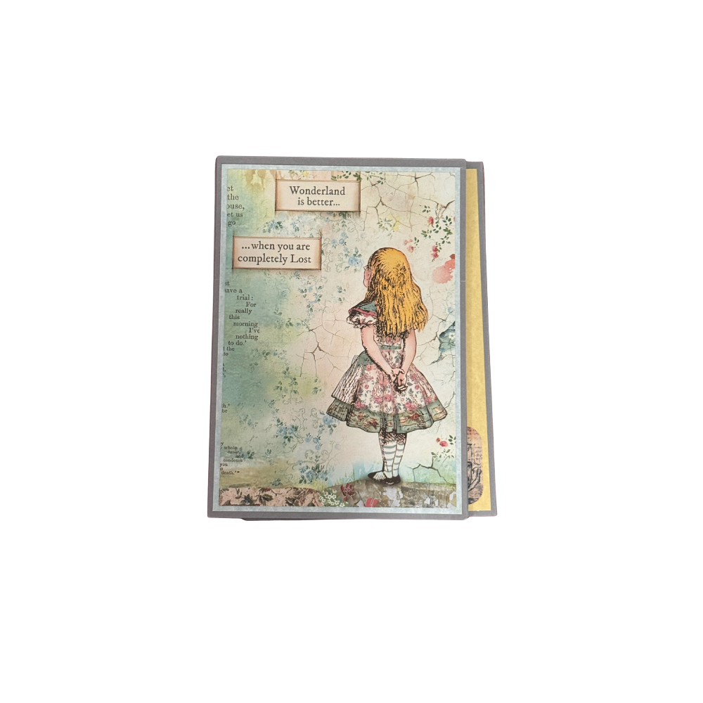 Alice in Wonderland Junk Journal