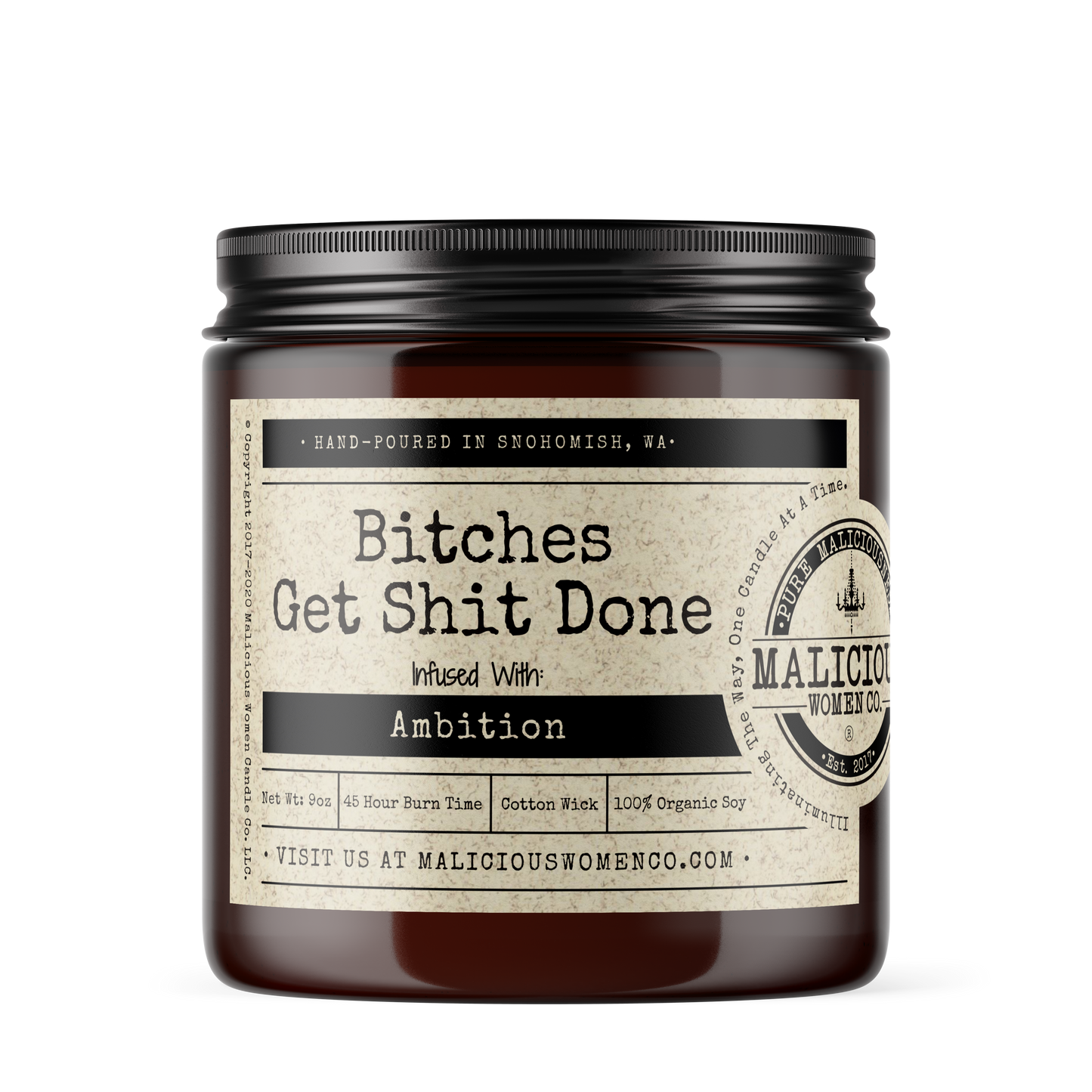 Bitches Get Shit Done - Scent: Sparkling Paloma