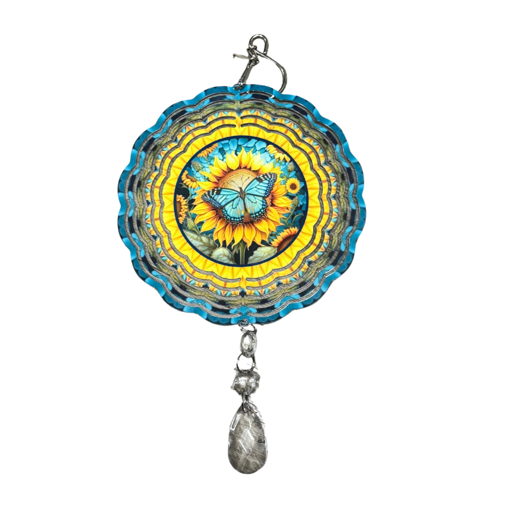 6" Round Wind Spinner