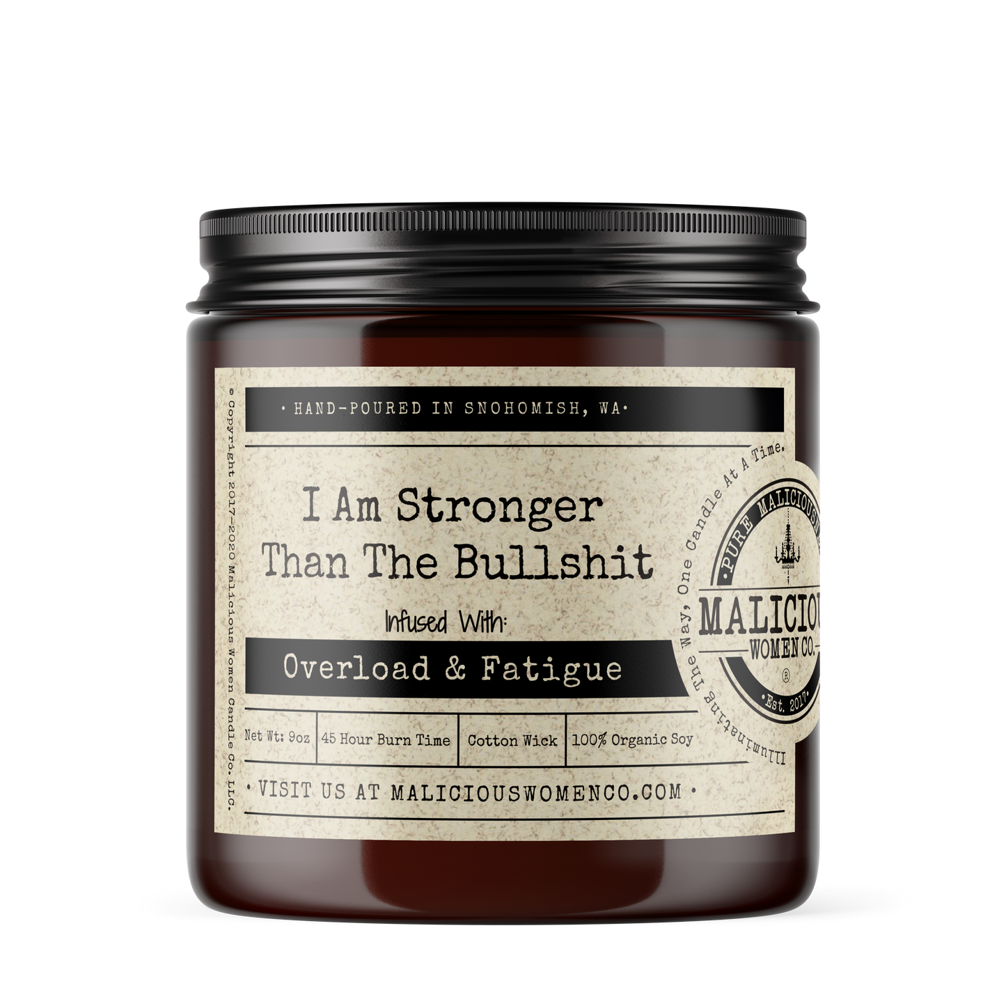 I Am Stronger than The Bullshit - Scent: Rebel Rose