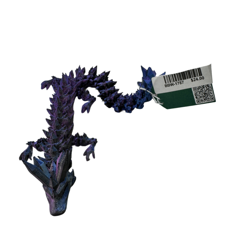 3D Printed Dragon - Wingless - Small