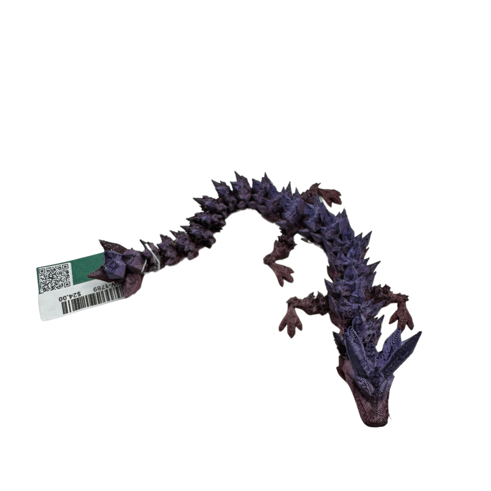 3D Printed Dragon - Wingless - Small