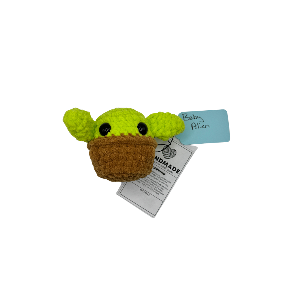 Crochet Alien Plush