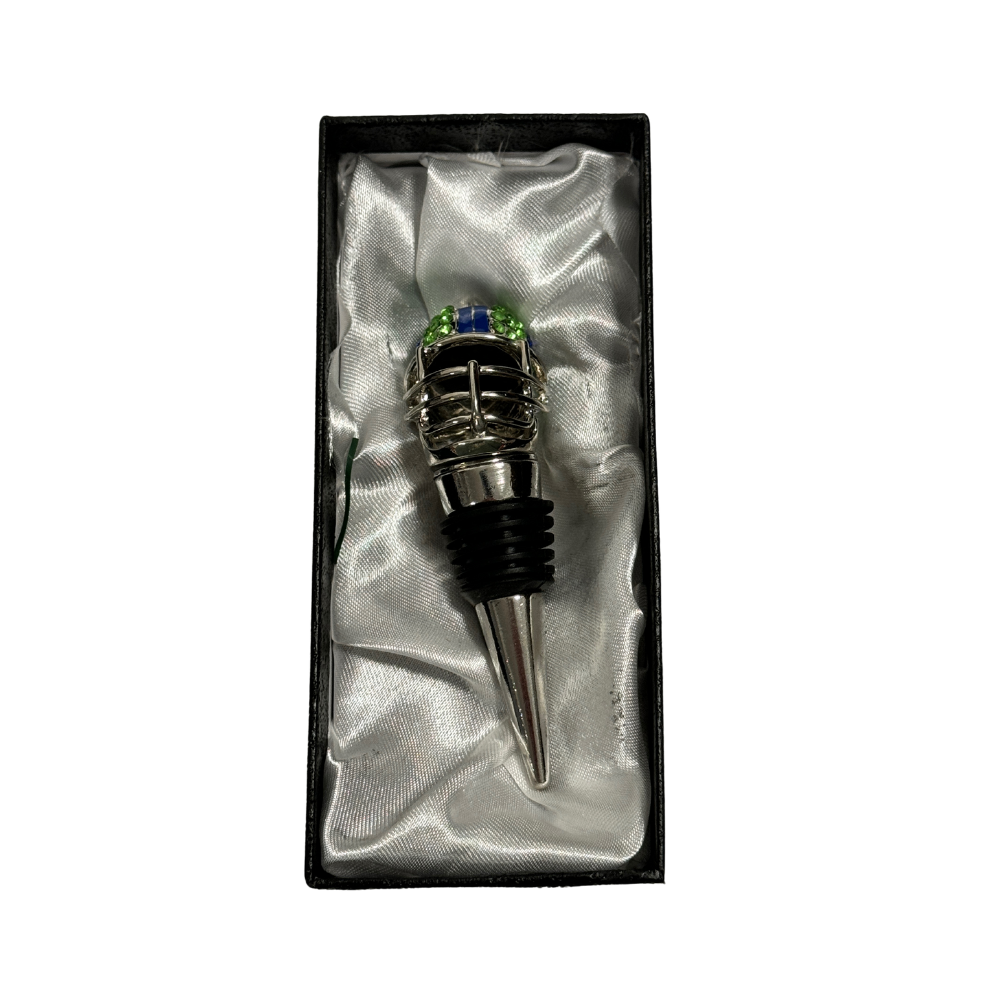 Seahawks Bling Wine Stopper
