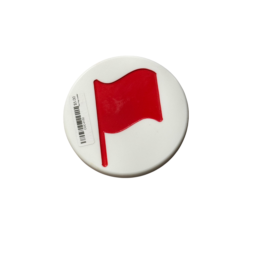Racing Flag Coasters - Singles - Corian Material
