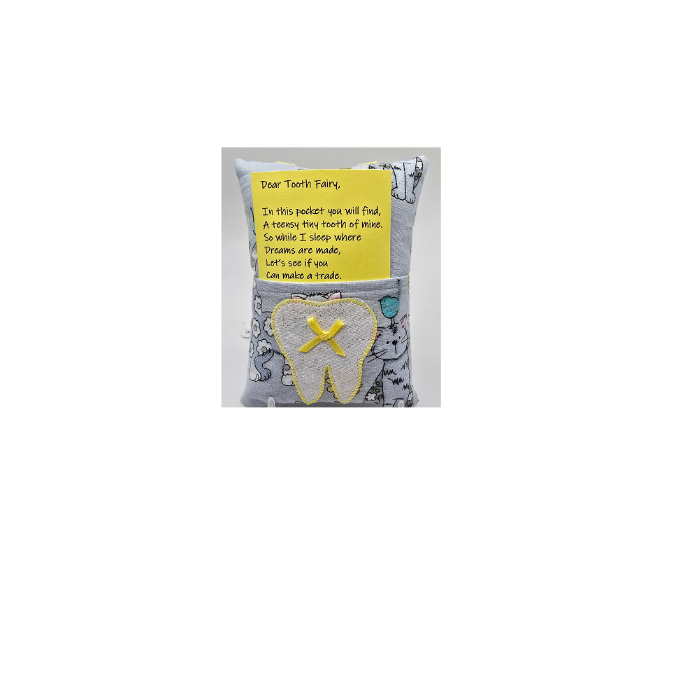 Tooth Fairy Pocket Pillow