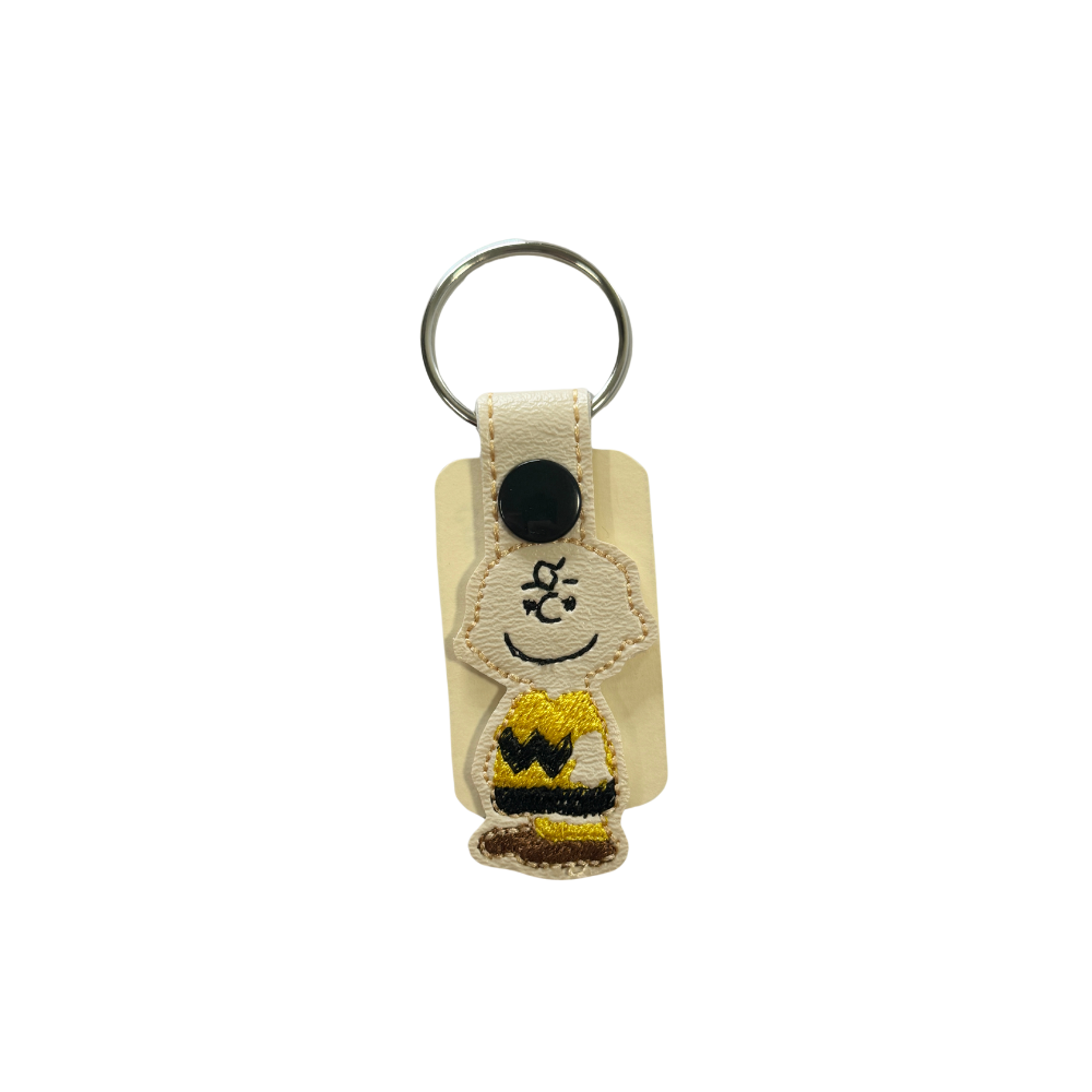 Decorative Embroidered Keychain - Assorted Designs & Styles