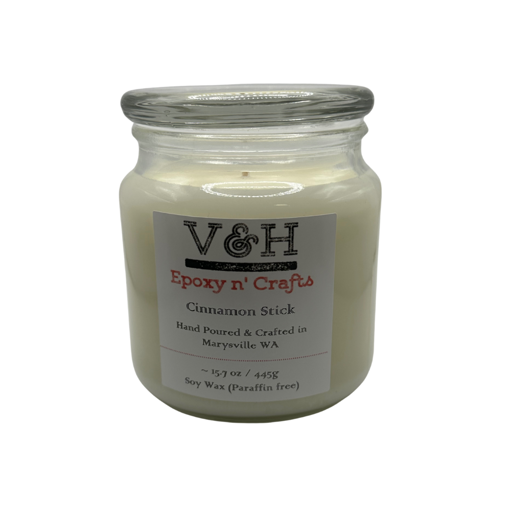 Cinnamon Stick | Premium 17oz Soy Candle | Hand-Poured in Glass