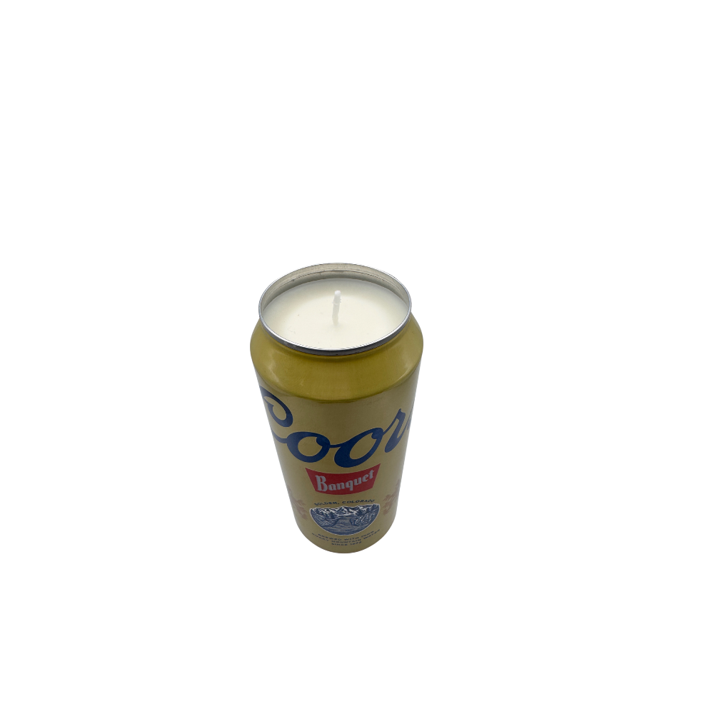 Coors Banquet Upcycled Can-dle - 16oz - Scent: Clove
