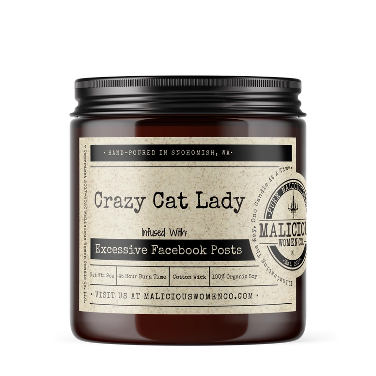 Crazy Cat Lady - Scent: Sugared Pine