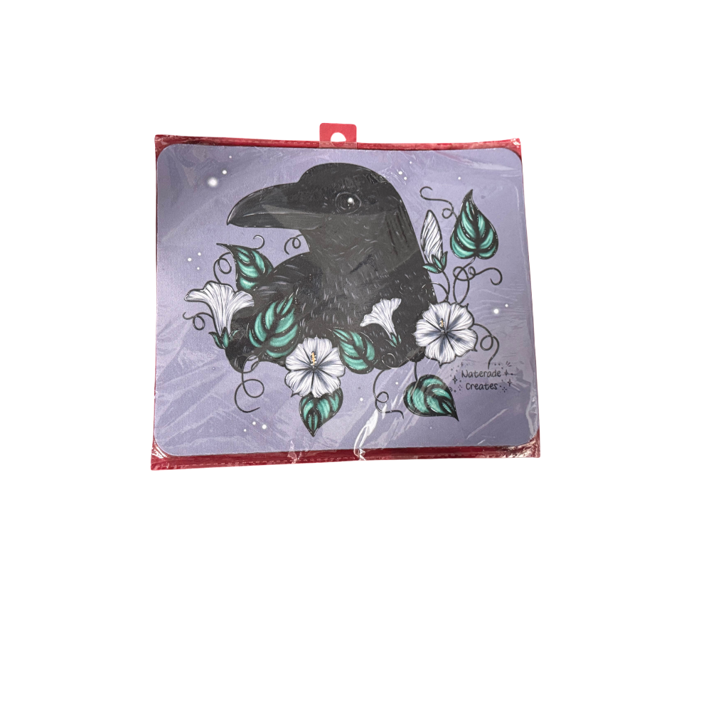 Crow Mousepad - Original Art Work