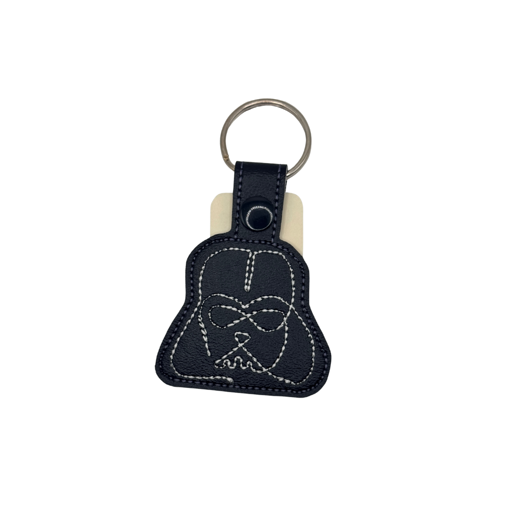 Decorative Embroidered Keychain - Assorted Designs & Styles