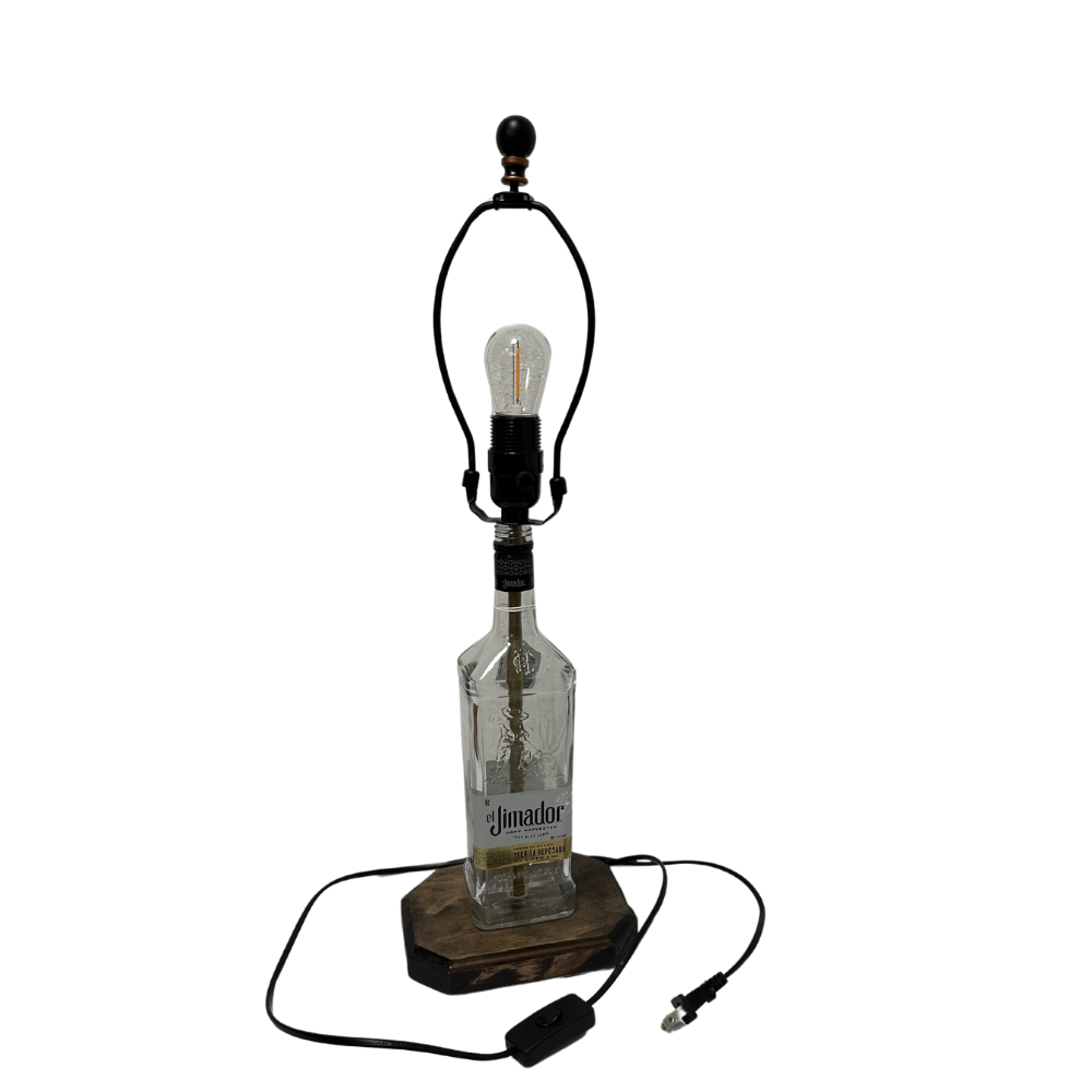 Liquor Bottle Table Lamp