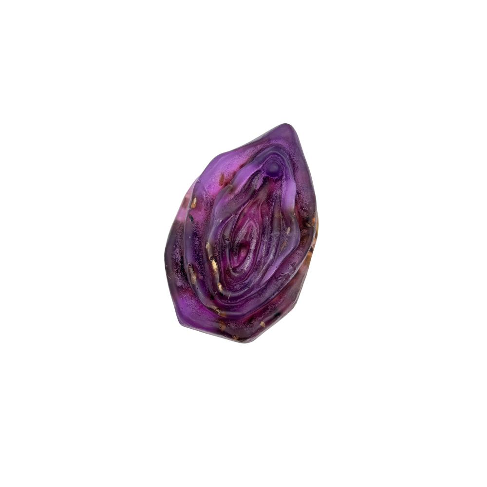 Flower Vagina Shaped Hand Soap - Lavender Flower Infused