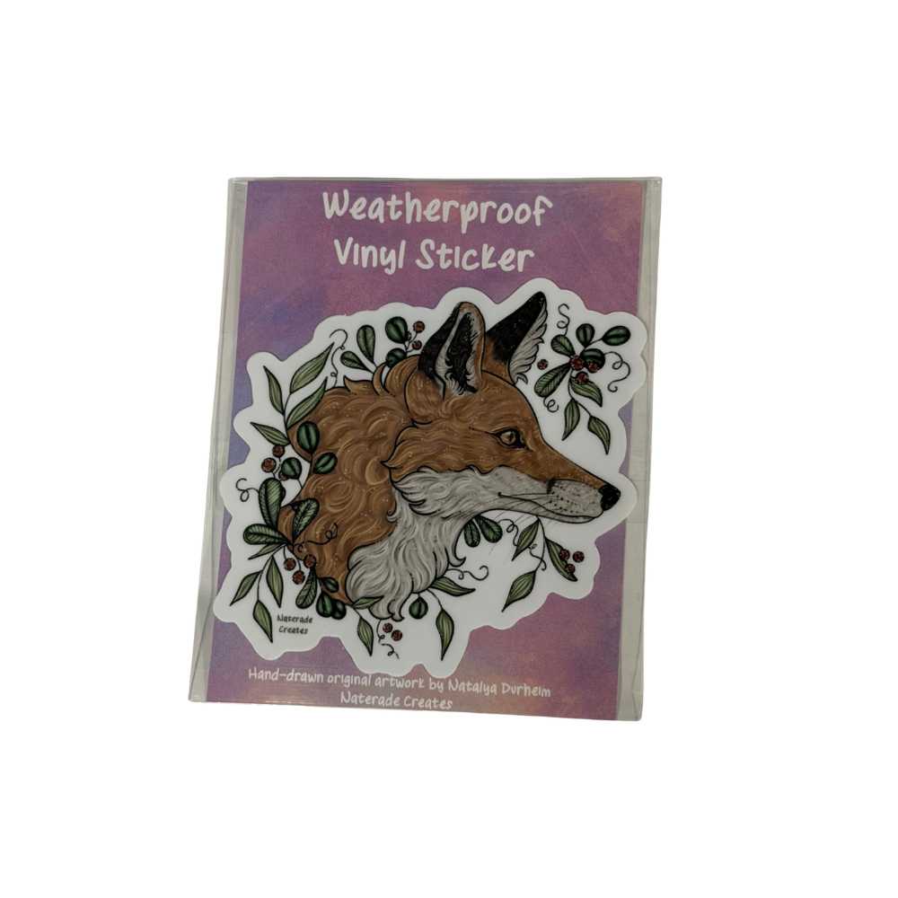 Fox Sticker - Original Artwork