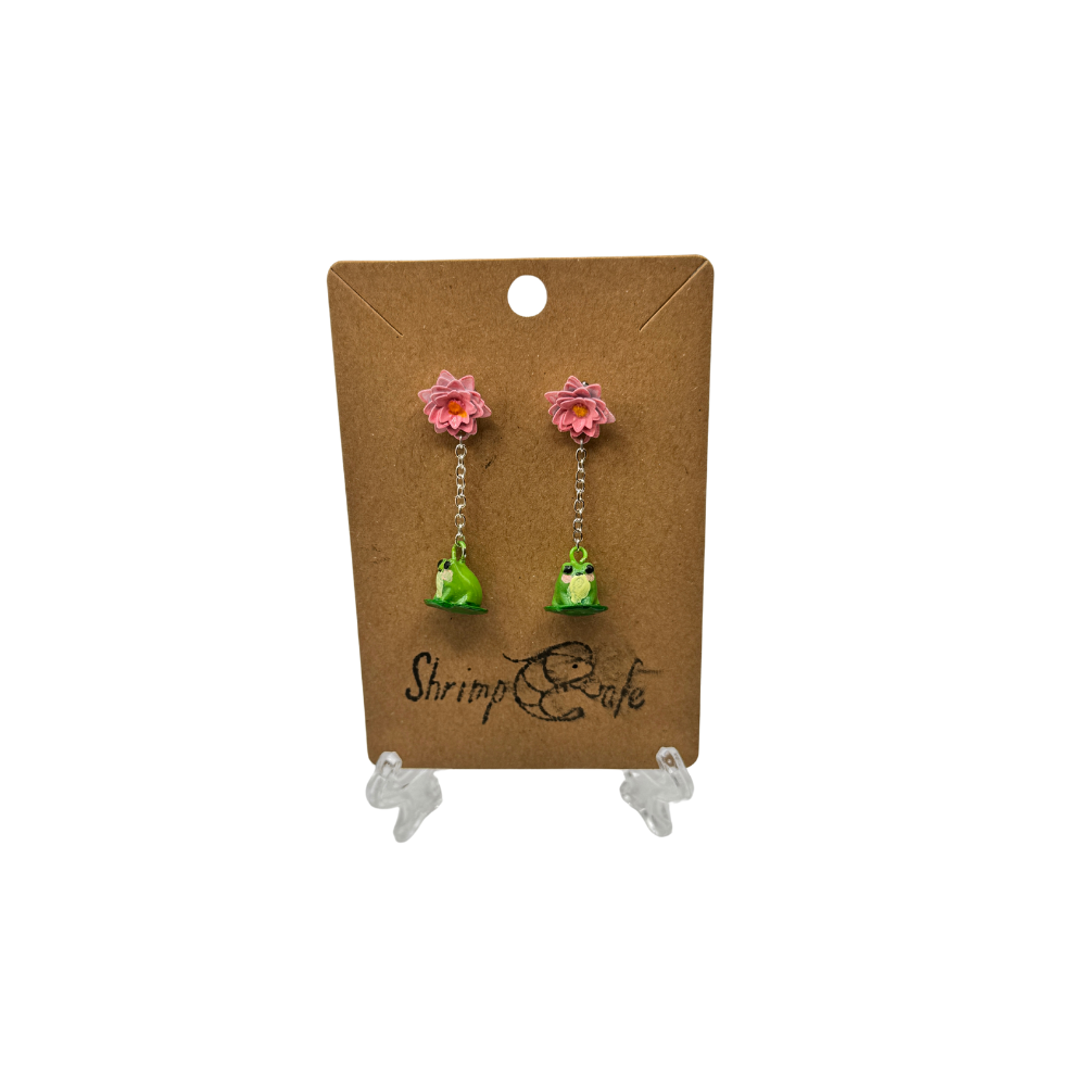 Froggy Dangle Earrings