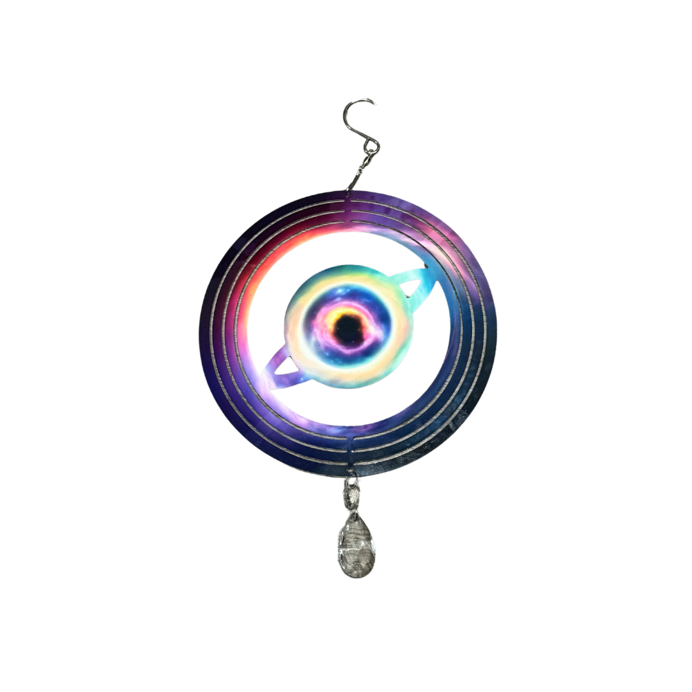 Planet Shaped Wind Spinner