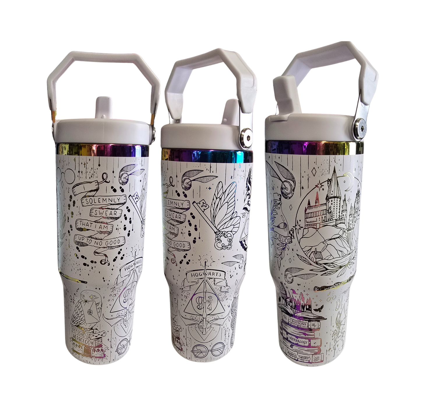 HP Wizarding World Laser Engraved Tumbler 30 oz