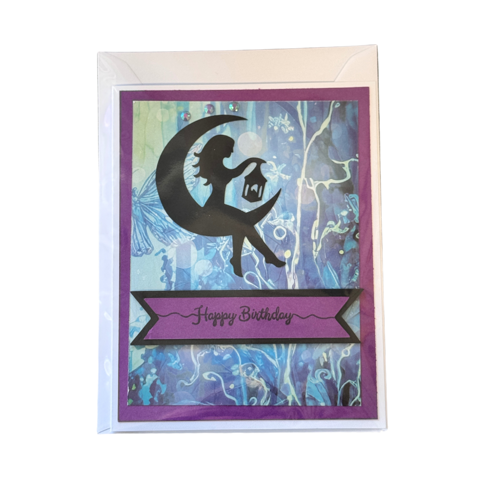 Fairy Happy Birthday Greeting Cards by Rainy Day Crafty Cards - Multiple Designs Available