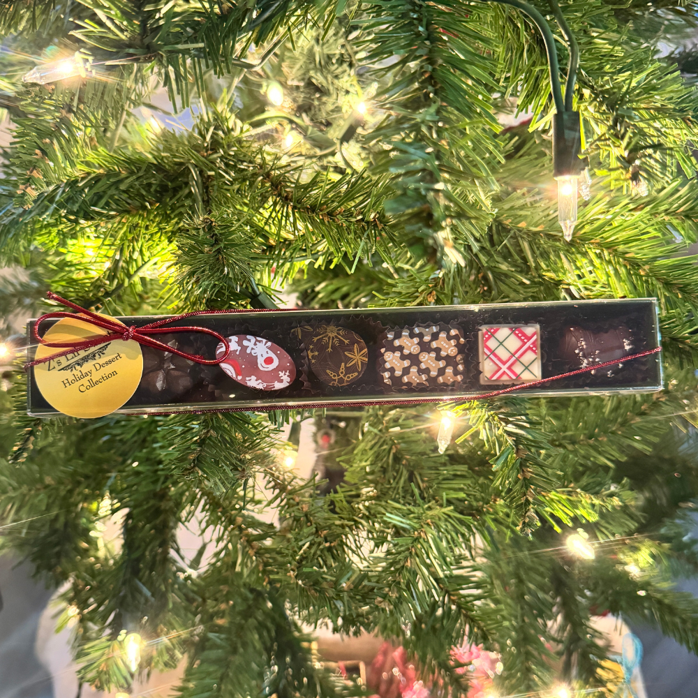 Happy Holiday Sampler - Gourmet 7 Piece Chocolate