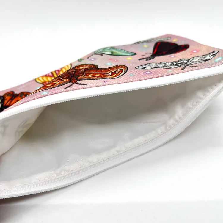 Moths Pencil Pouch - Original Artwork