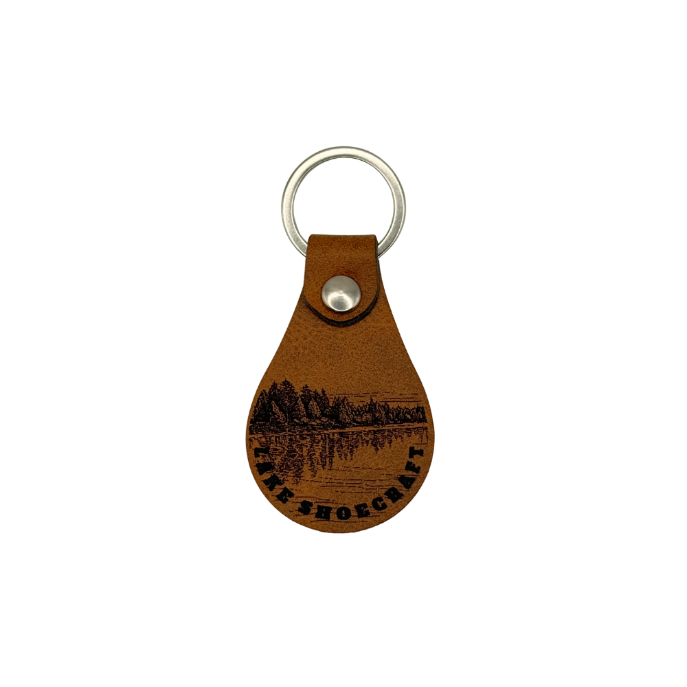 Lake Shoecraft Leather Keychain
