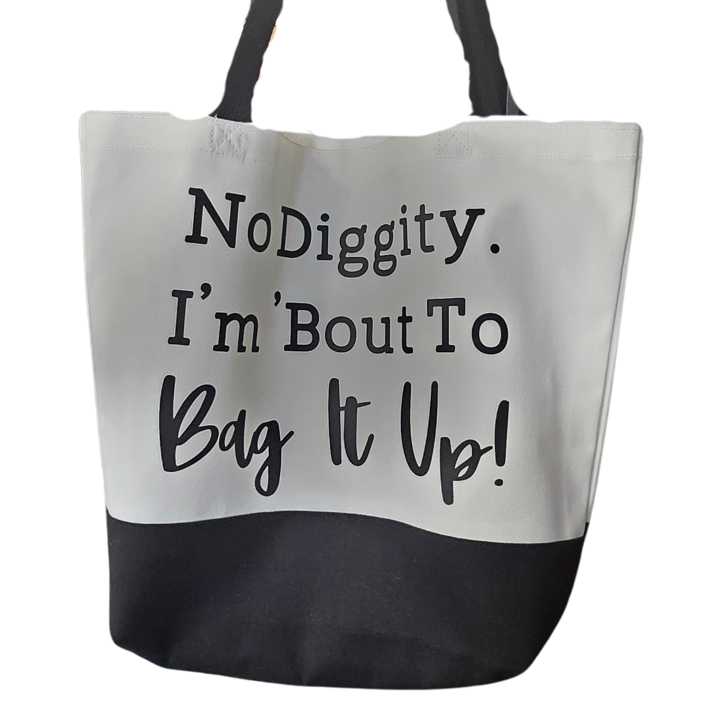 No Diggity Tote Bag