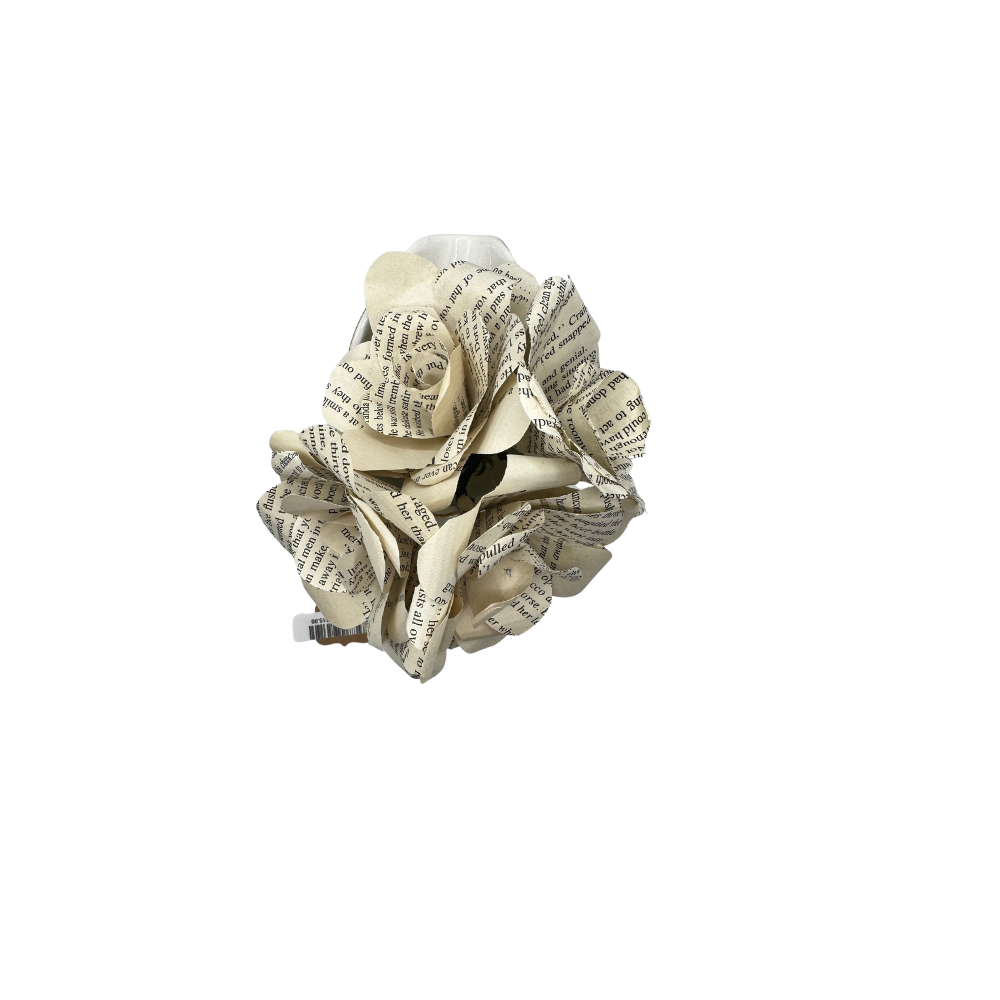 Paper Rose Rose Vase