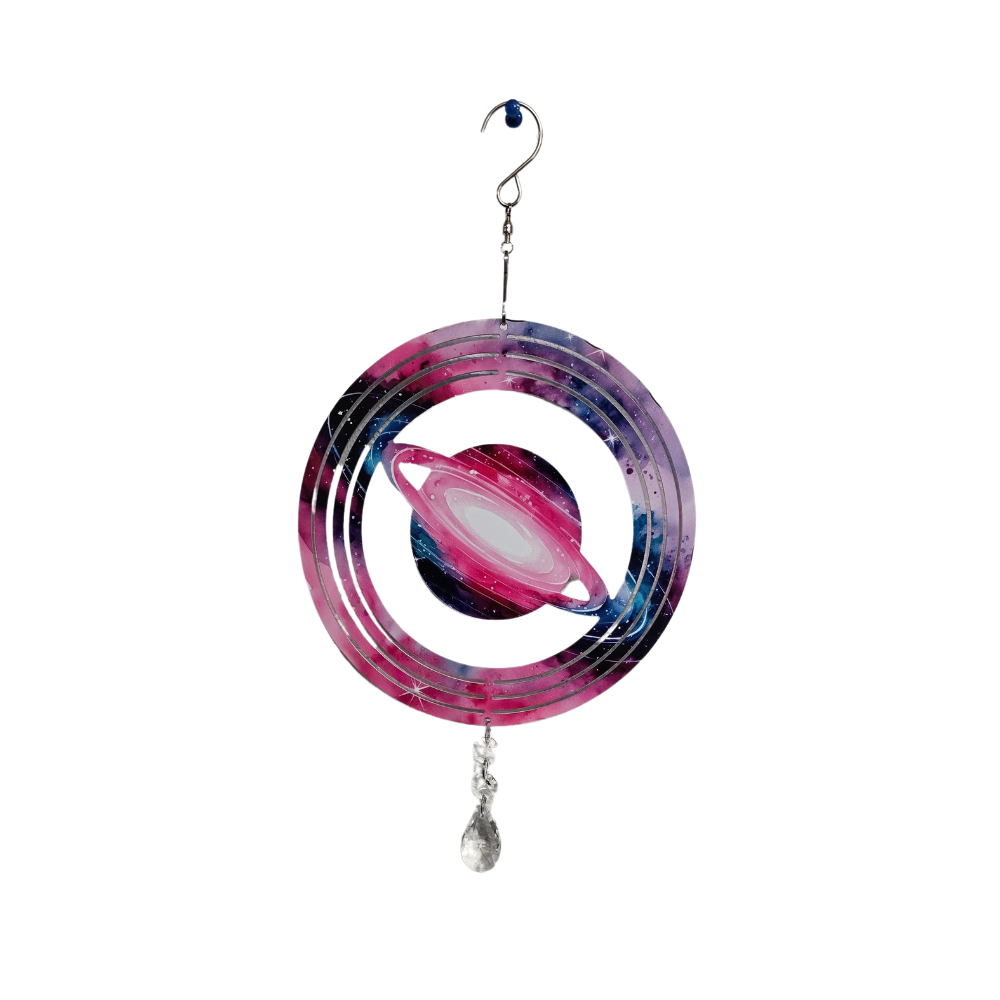 Planet Shaped Wind Spinner