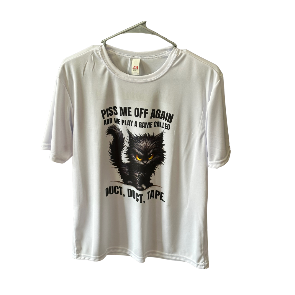 Duct Duct Tape Tshirt Small