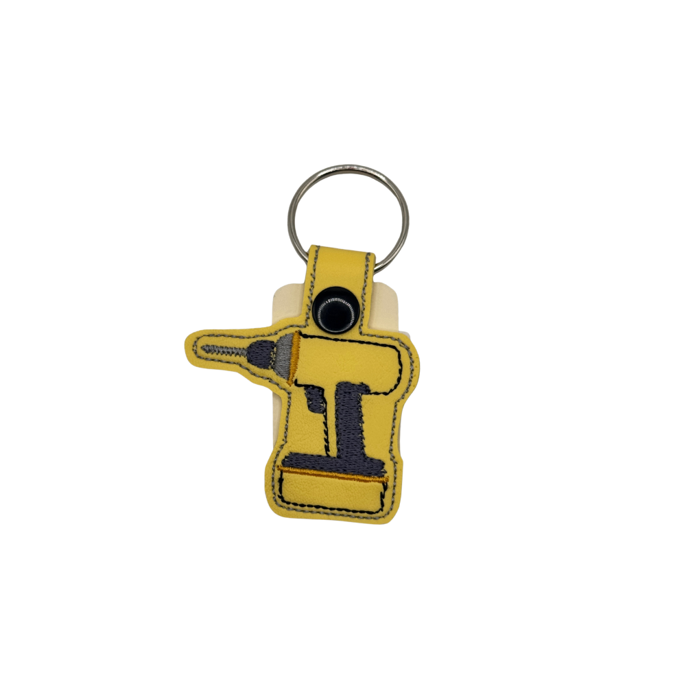 Decorative Embroidered Keychain - Assorted Designs & Styles