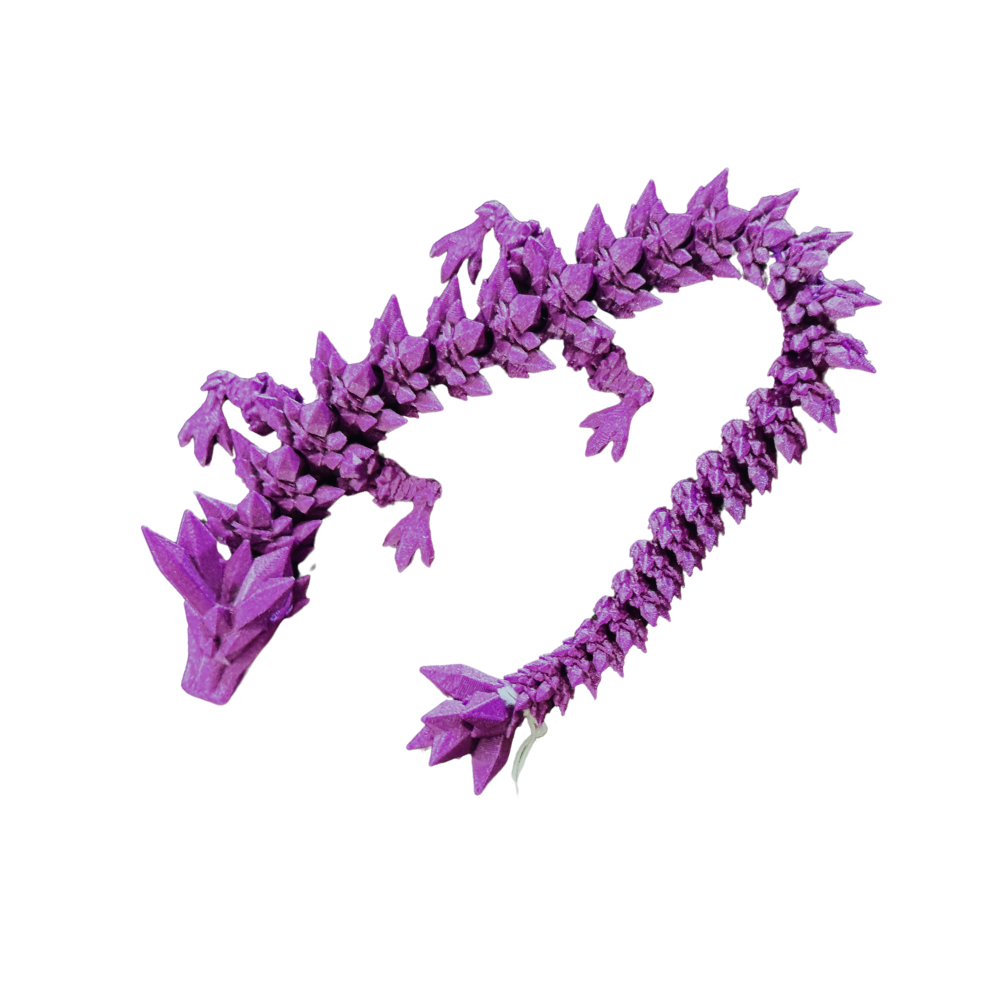 3D Printed Crystal Dragon