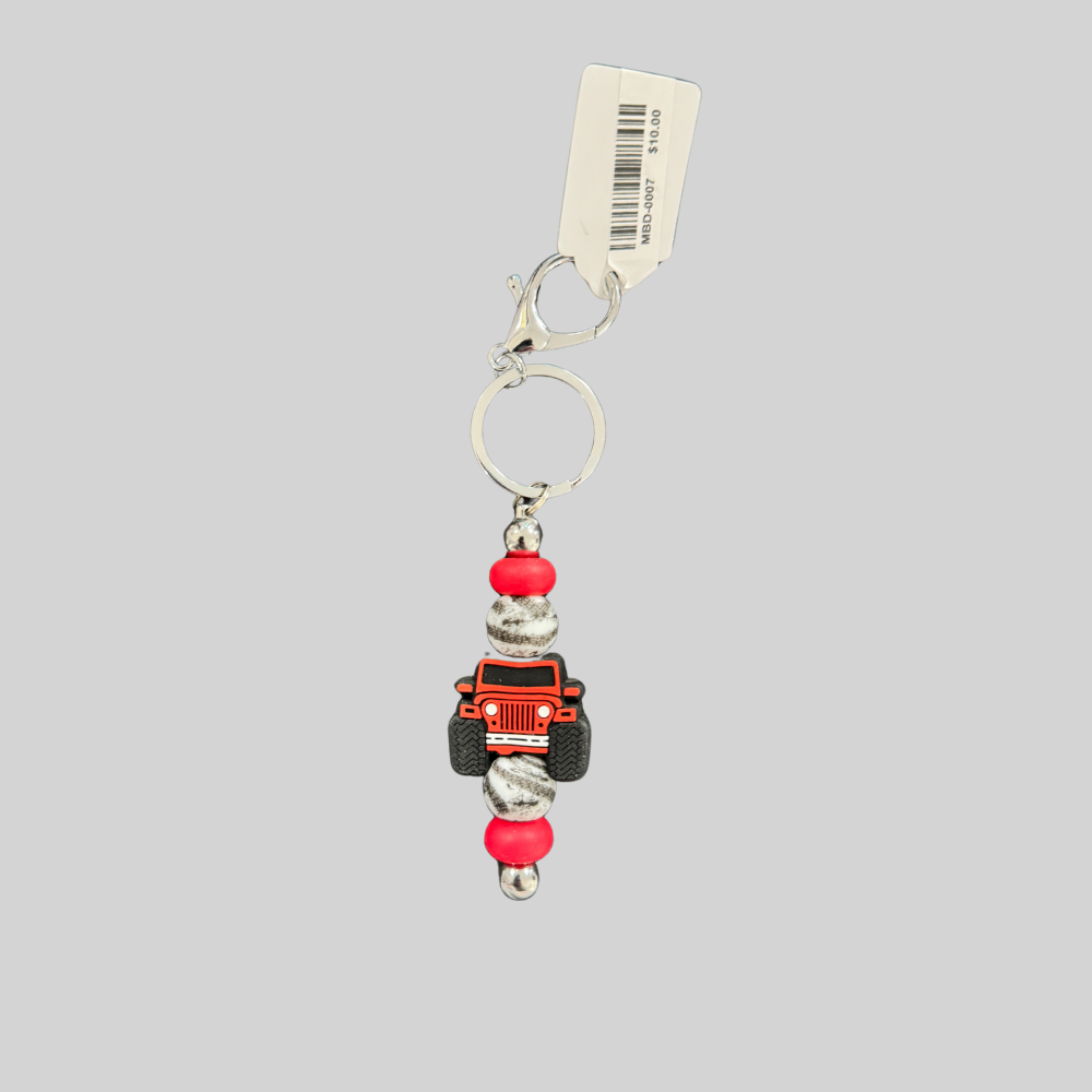 Beaded Keychains by Moxie
