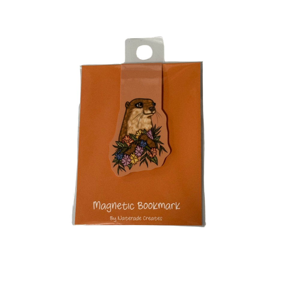 Magnetic Bookmark - River Otter
