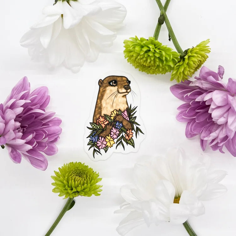 River Otter Sticker - Original Artwork