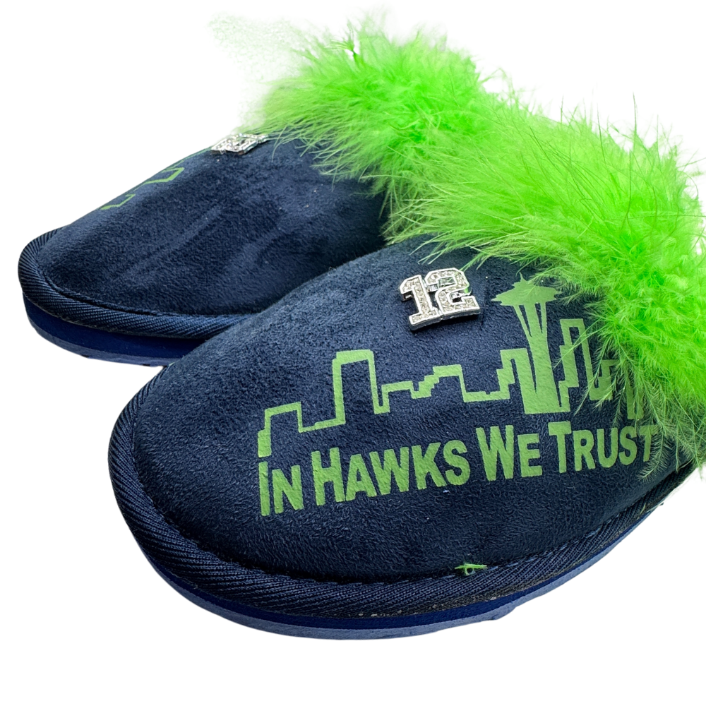 Seahawks Slippers