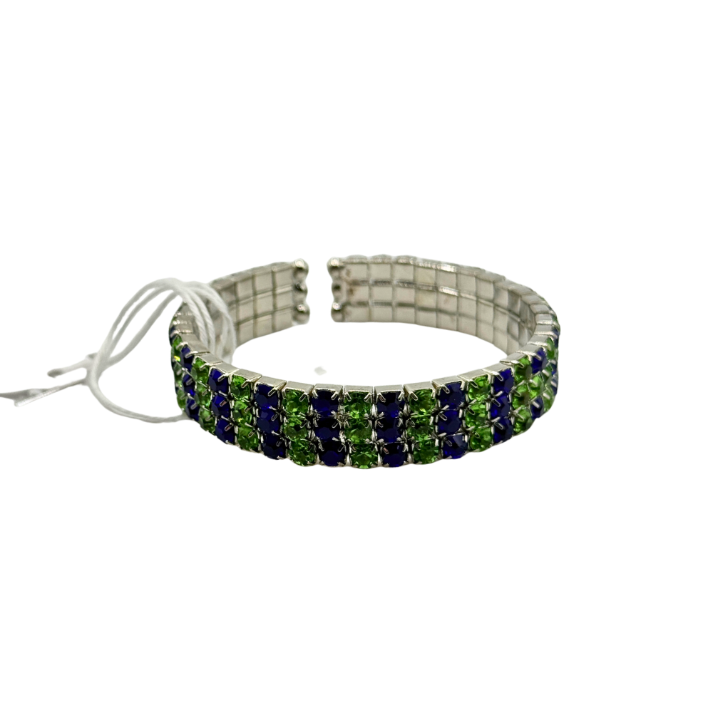 Seahawks Bling/Charm Bracelet