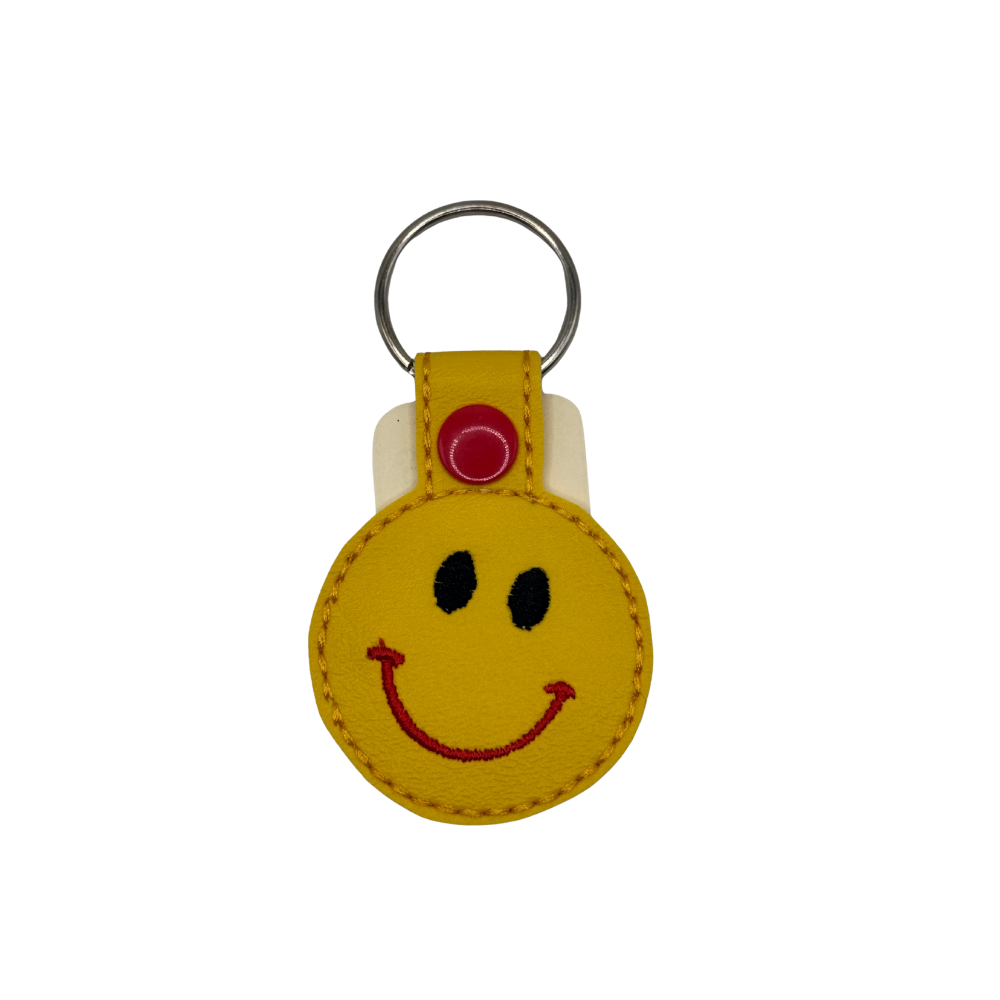 Decorative Embroidered Keychain - Assorted Designs & Styles