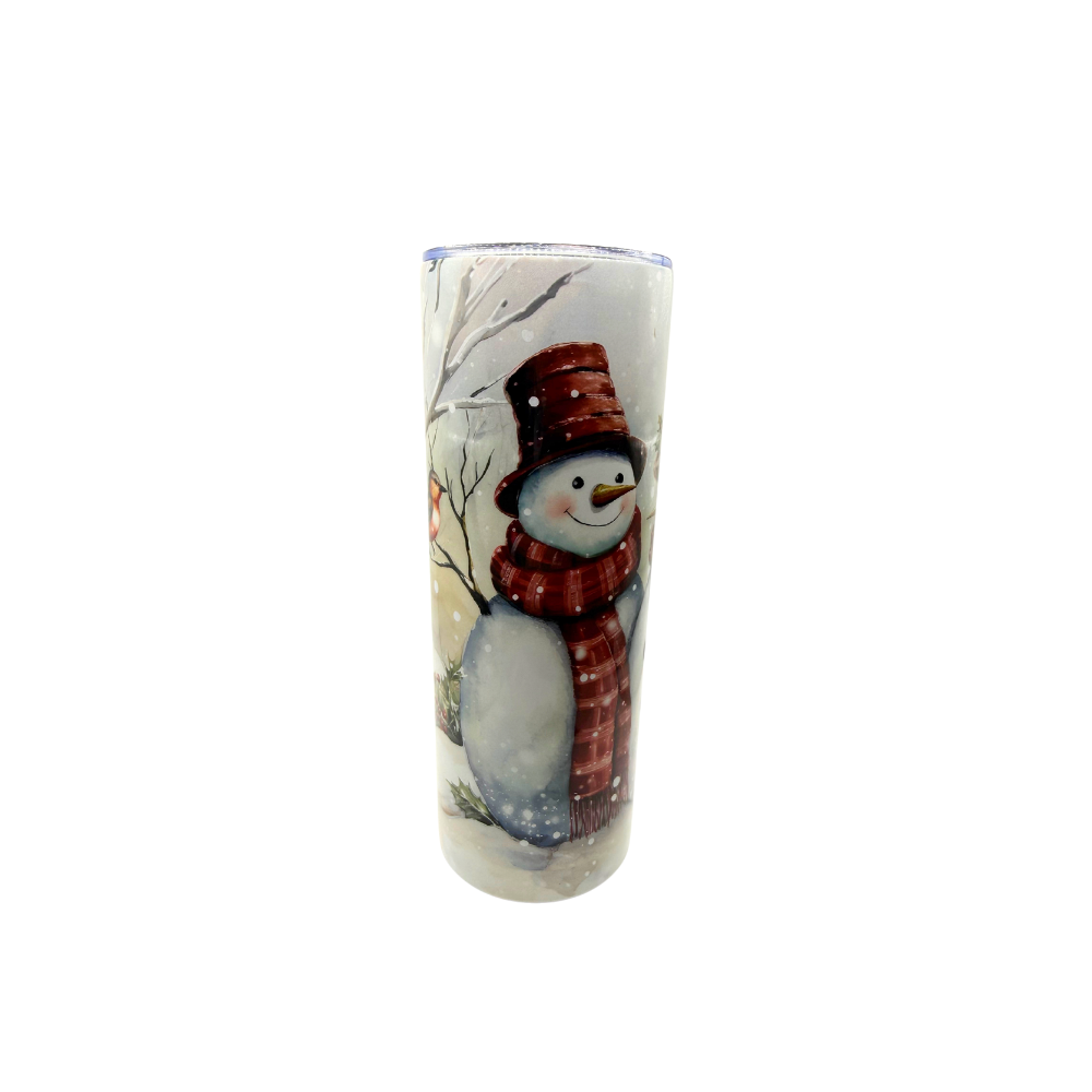 20oz Sublimation Tumbler - Snow Couple