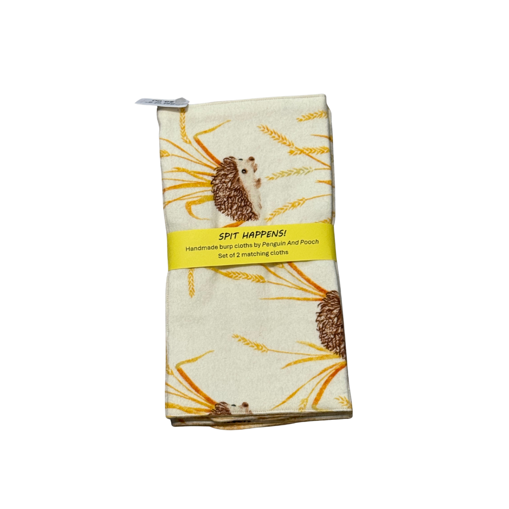 Spit Happens! Burp Cloths - Set of 2