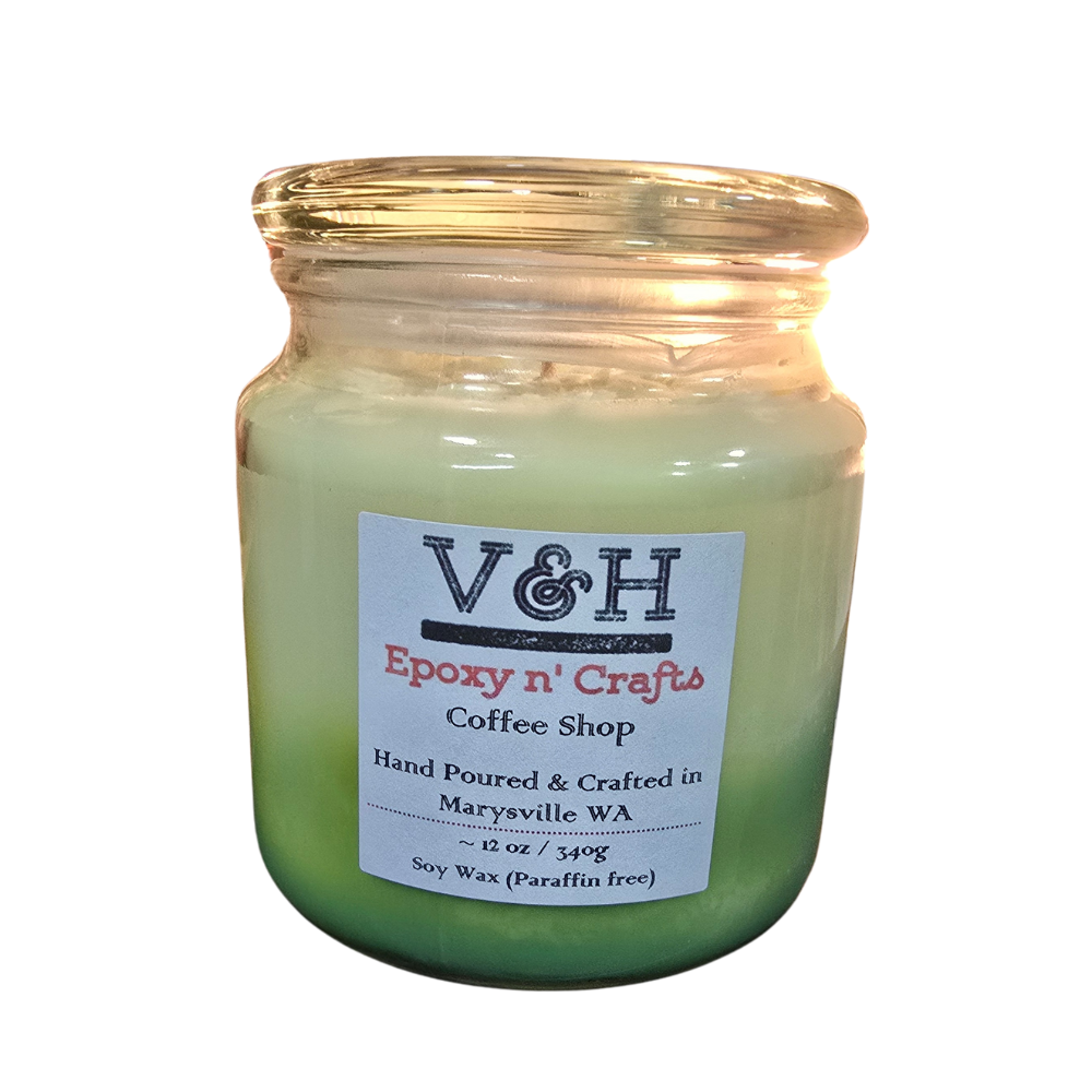 Coffee Shop Hand Poured Soy Wax Candle