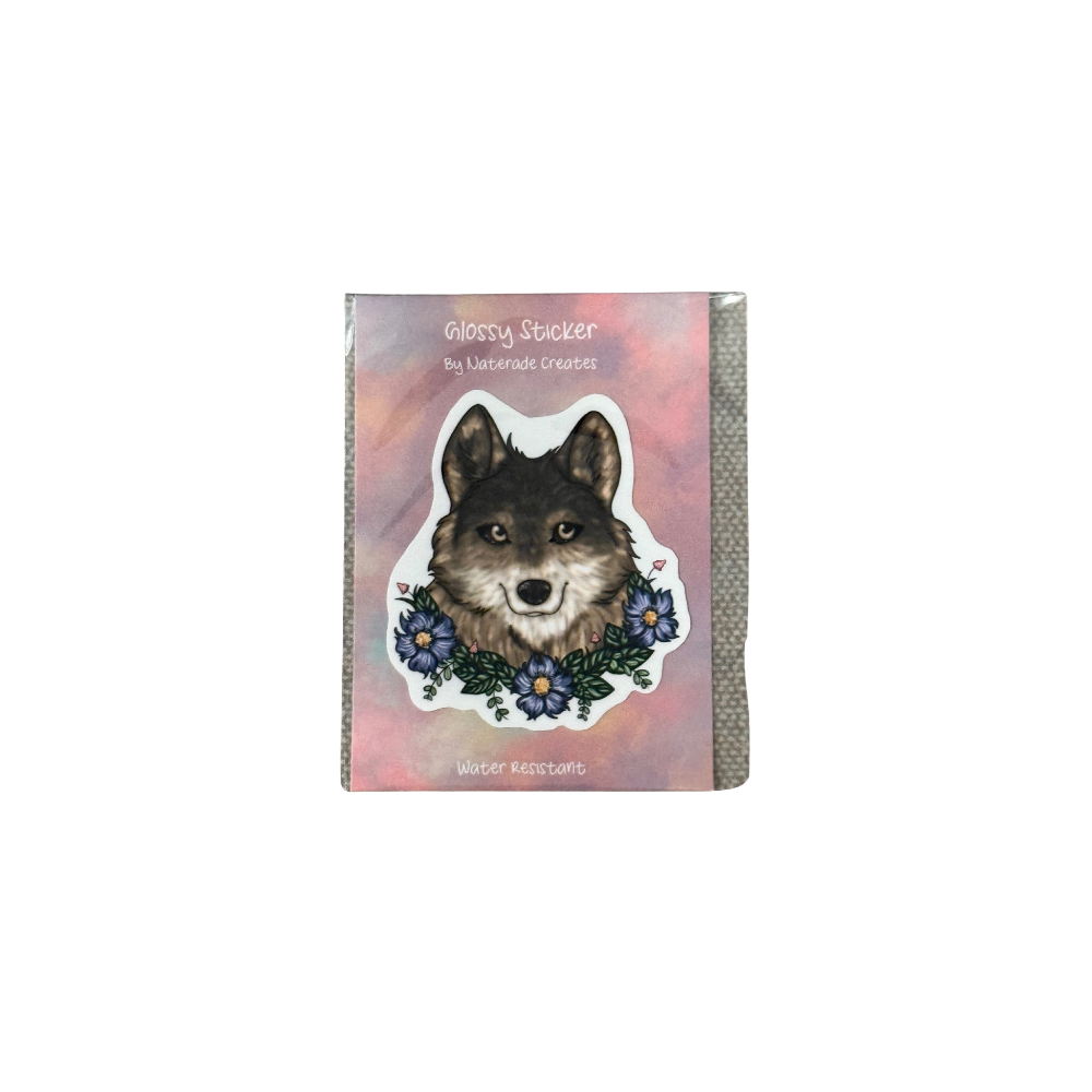 Wolf Sticker - Original Artwork