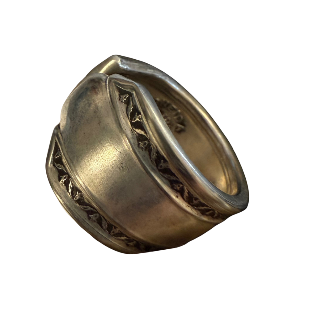 Size 7 - 7.5 - Upcycled Flat "wear" Rings - Multiple Styles