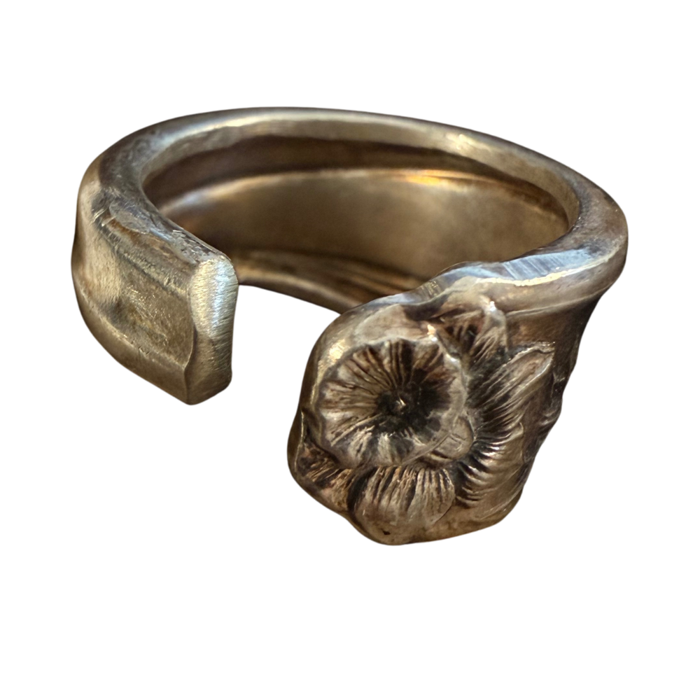 Size 6 - 6.5 Upcycled Flat "wear" Rings - Mulitple Styles