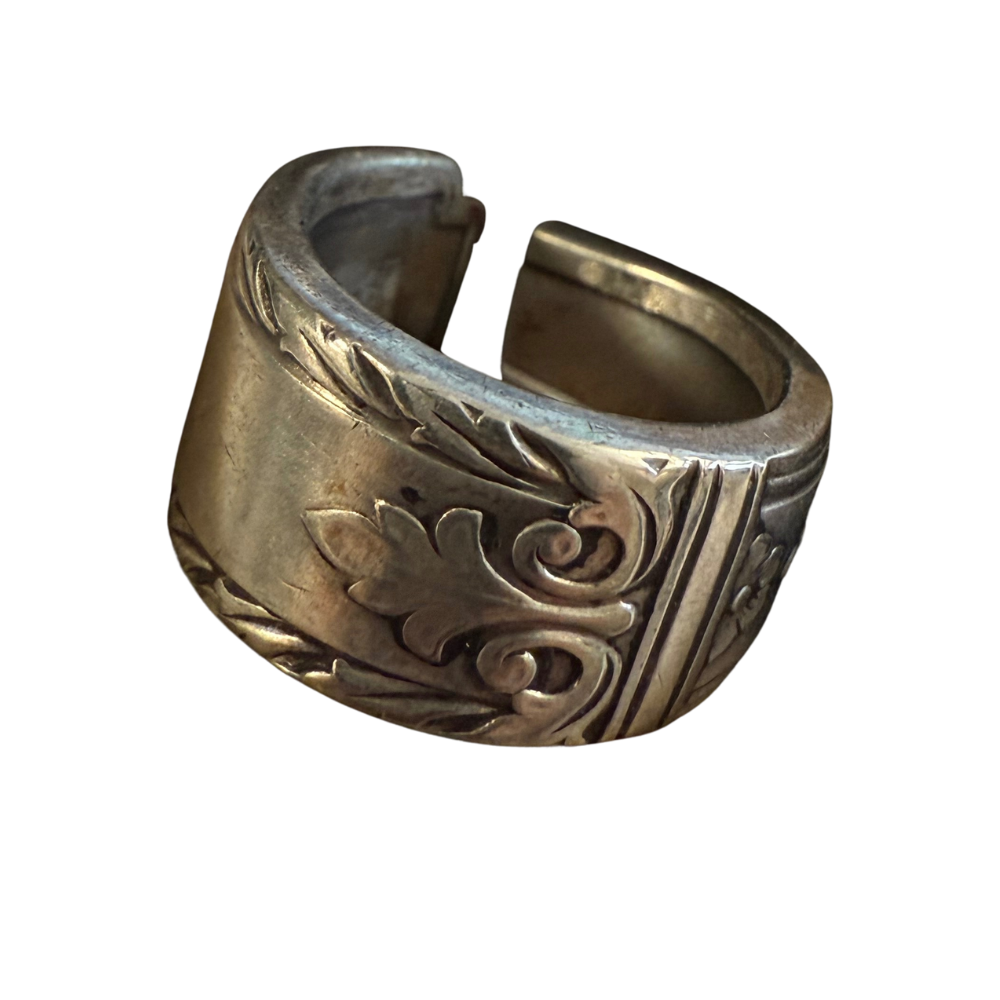 Size 7 - 7.5 - Upcycled Flat "wear" Rings - Multiple Styles