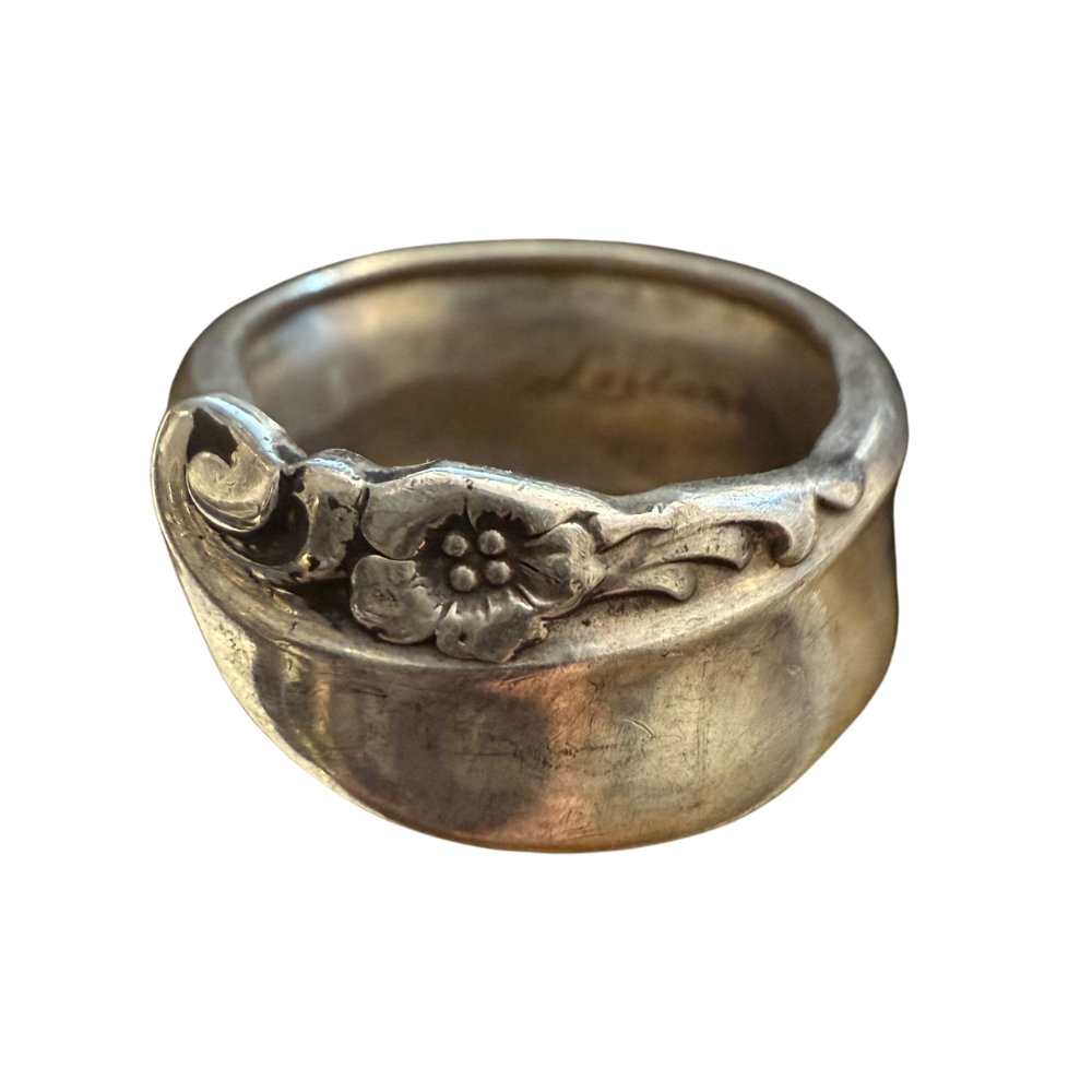 Size 8 - 8.5 - Upcycled Flat "wear" Rings - Multiple Styles