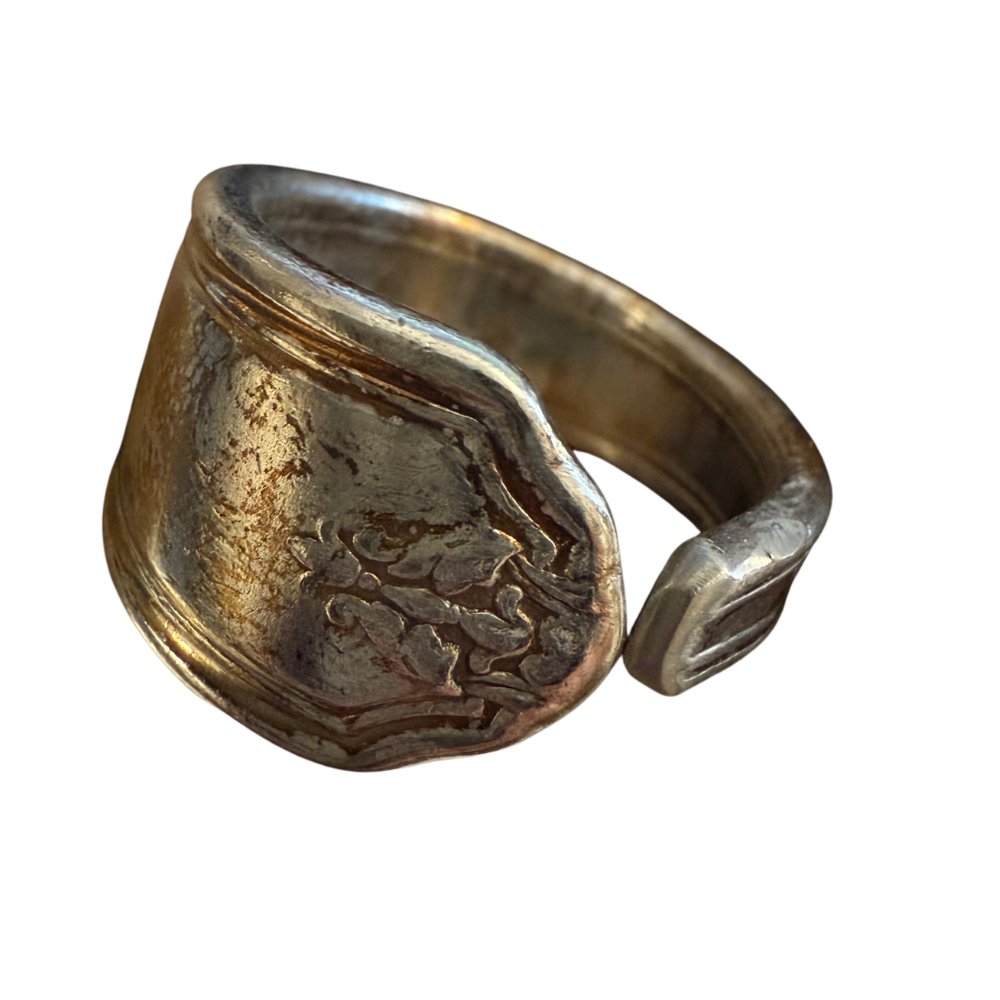 Size 8 - 8.5 - Upcycled Flat "wear" Rings - Multiple Styles
